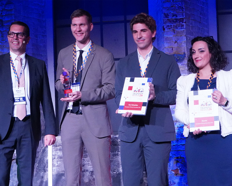 San Sebastián, finalista destacada como Ciudad Innovadora Emergente 2026 en los European Capital of Innovation Awards